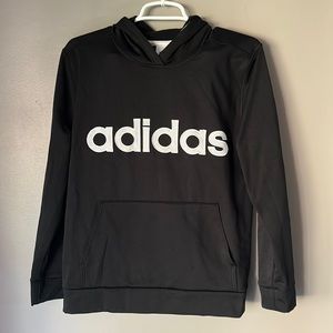 Adidas Youth Black Hoodie